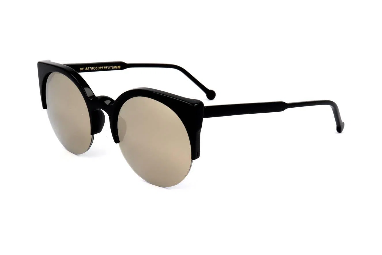 Retrosuperfuture LUCIABLACKIVORY Sunglasses - view 3